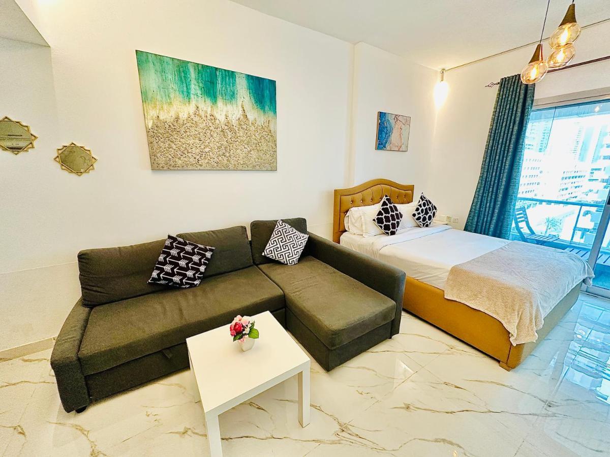 Diamond Crown - Studio Holiday Apartment In Dubai Marina ภายนอก รูปภาพ