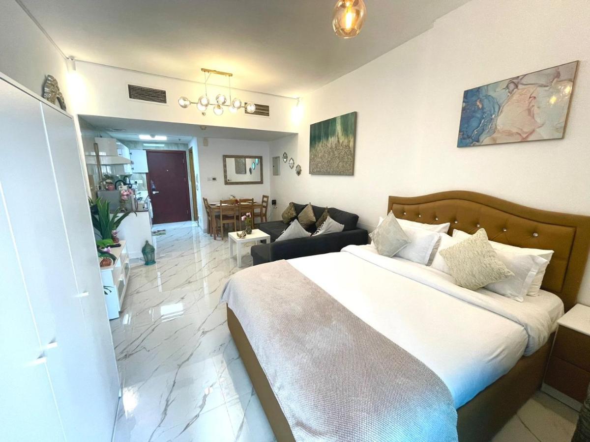 Diamond Crown - Studio Holiday Apartment In Dubai Marina ภายนอก รูปภาพ